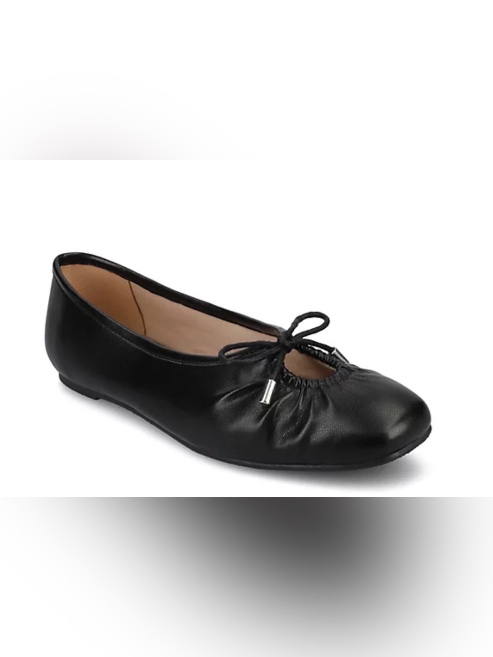 NEW Journee Collection
Callee Dress Black Women's Leather Ballet Flat Sz 8.5